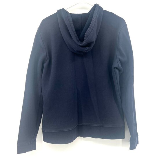 Champion Navy Blue Large Logo Hooded Sweatshirt Men's Small - Picture 4 of 4